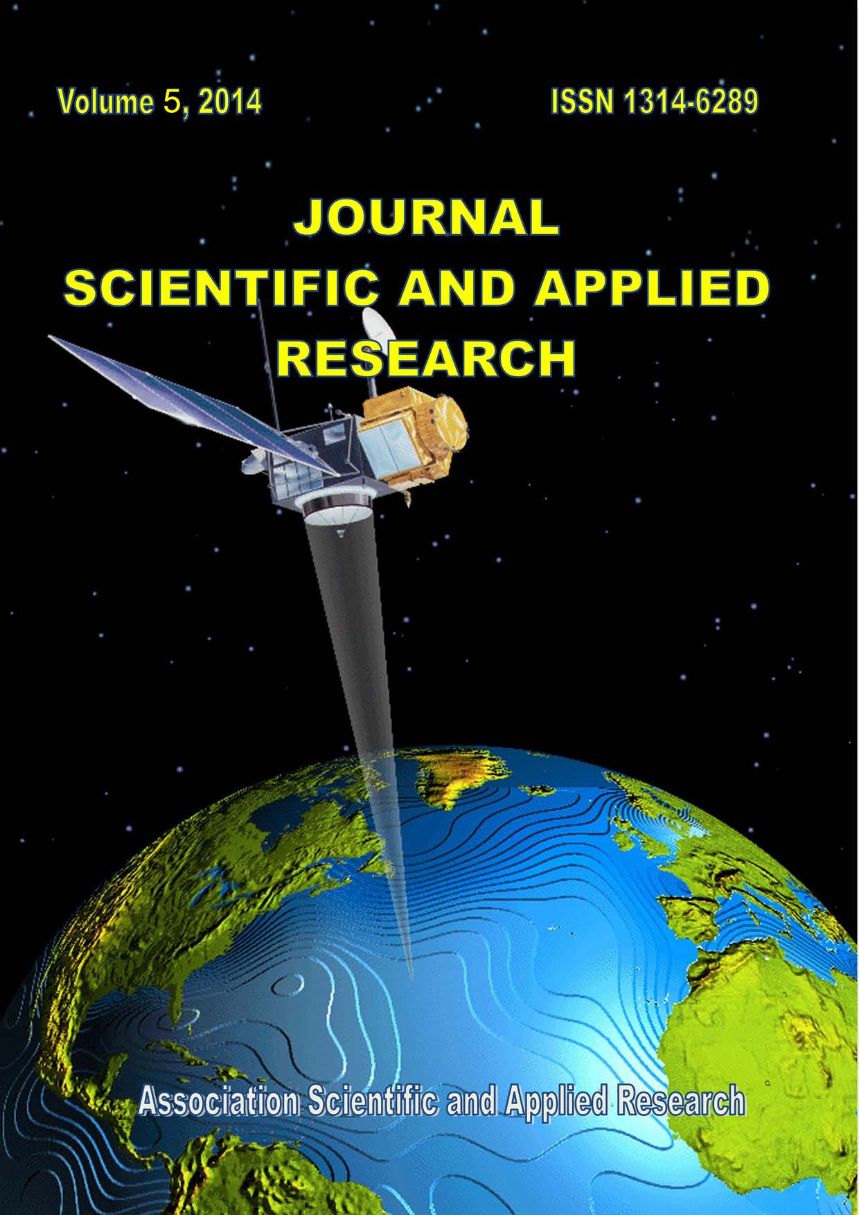 					View Vol. 5 No. 1 (2014):  Journal Scientific and Applied Research
				
