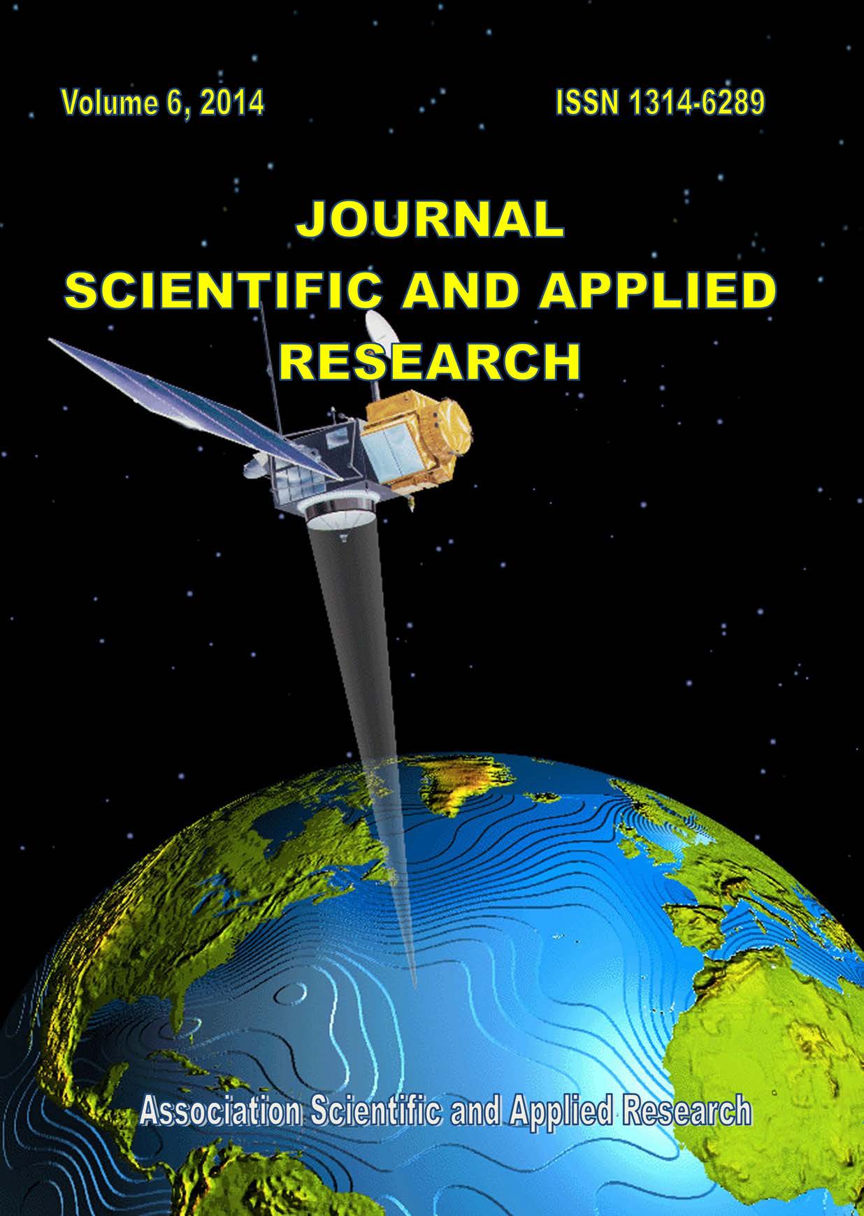 					View Vol. 6 No. 1 (2014): Journal Scientific and Applied Research
				
