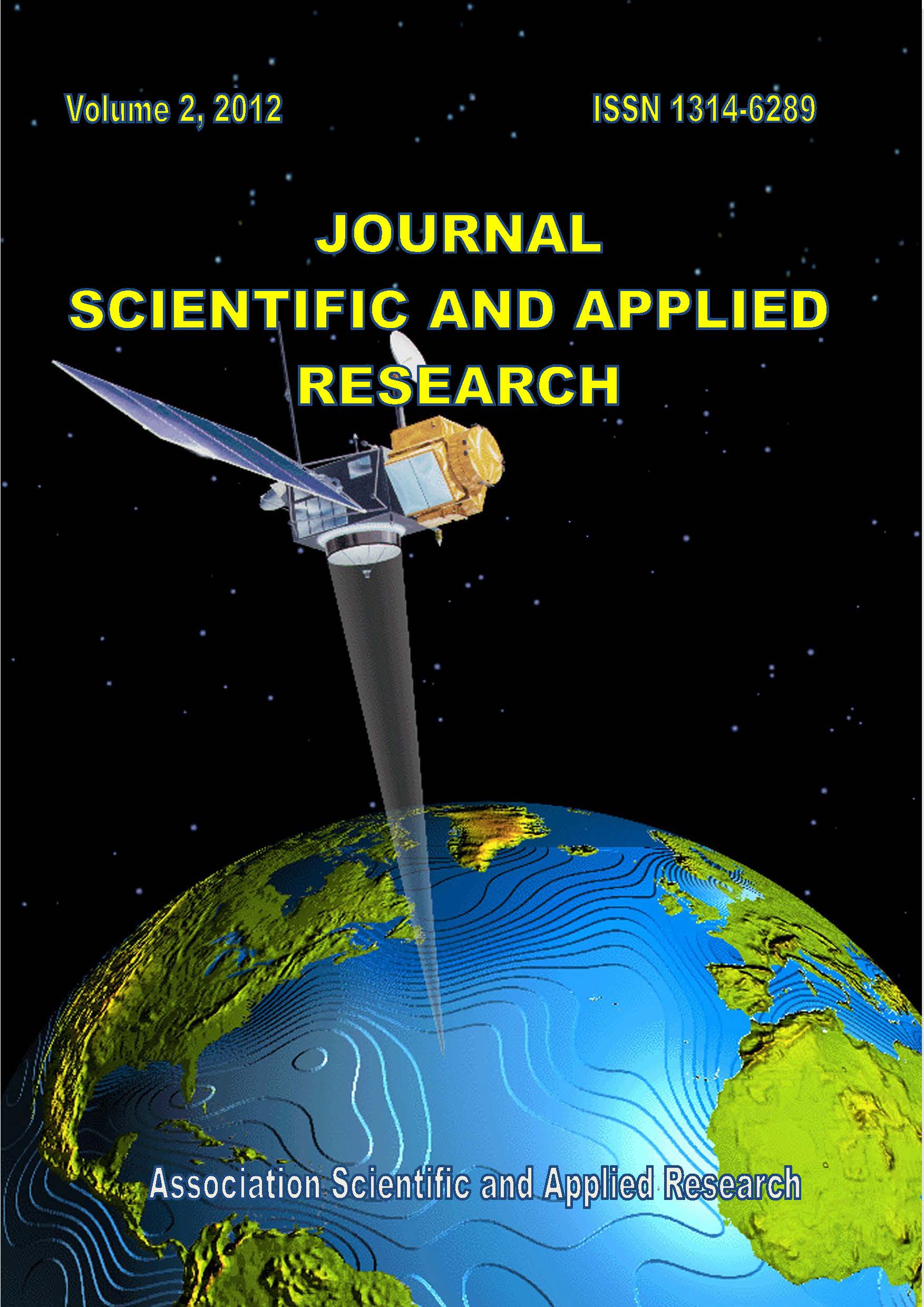 					View Vol. 2 No. 1 (2012): Journal Scientific and Applied Research
				